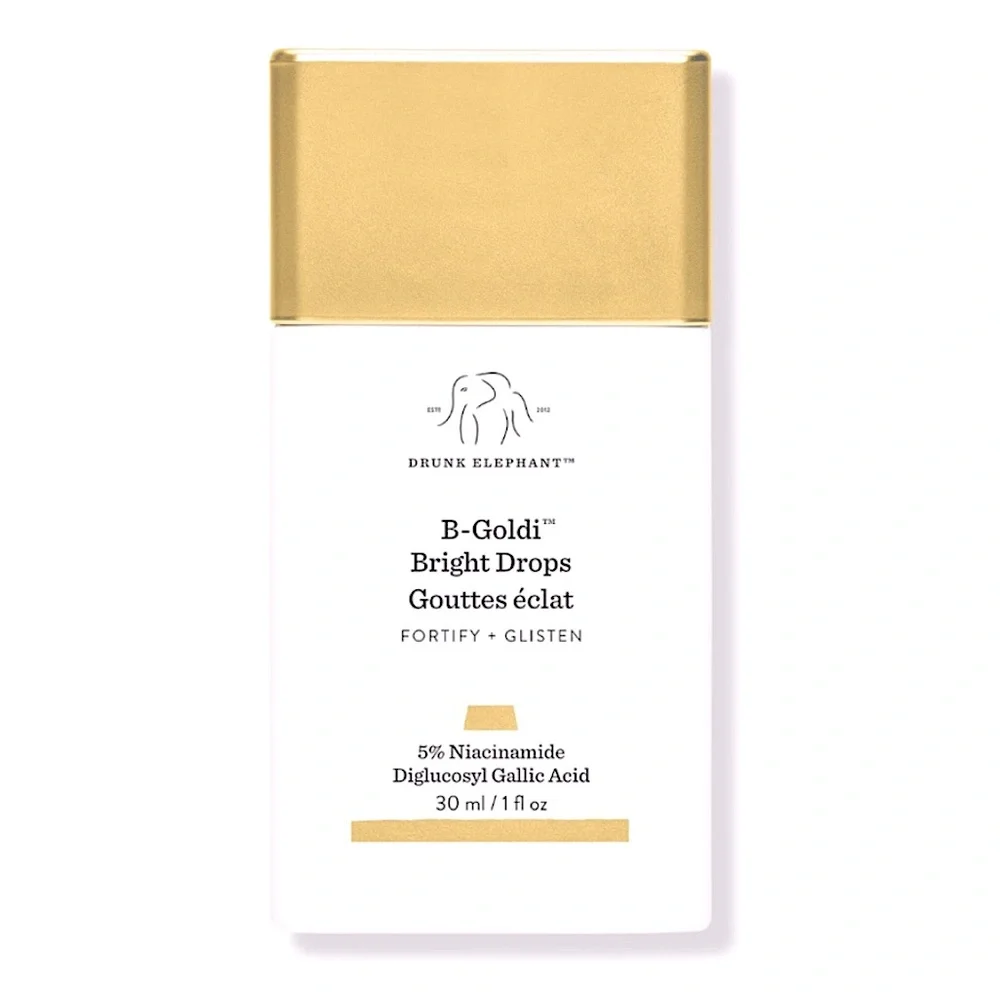 🐘 Drunk Elephant B-Goldi Bright Illuminating Drops NWOB Full Size